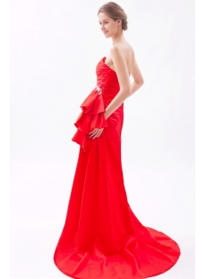 Charming Red Sheath Homecoming Dresses