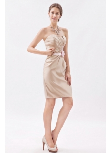 Glamorous Champagne Formal Evening Dress with Sweetheart