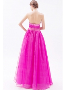 Graceful Hot Pink Pretty Quinceanera Gown