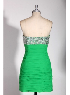 Green Mini Celebrity Dresses 2013 for Sale