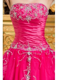 Lovely Best Hot Pink Debutante Dresses
