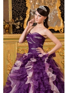 Modern Colorful Ruffle Quinceanera Dresses