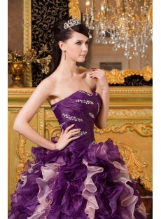 Modern Colorful Ruffle Quinceanera Dresses