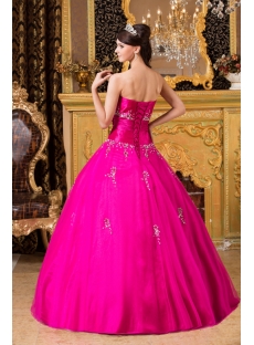 New Arrival 2014 Pretty Hot Pink Quinceanera Dresses