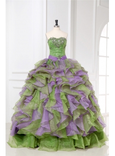 Pretty Colorful Quinceanera Dresses with Sweetheart