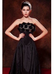 Sweet Tea Length Little Black Dress for Plus Size