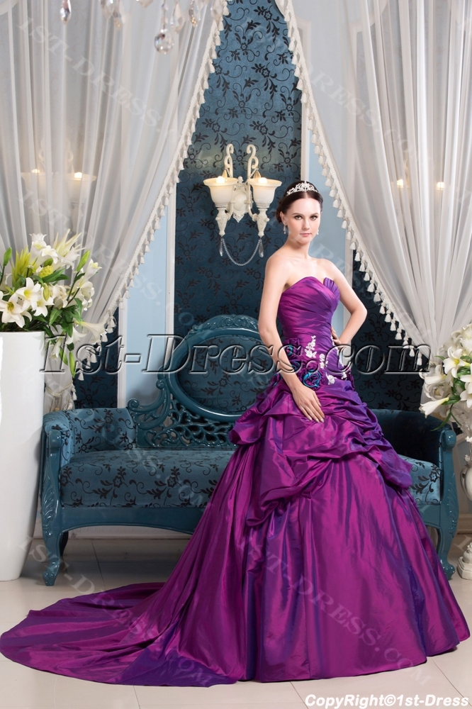 images/201309/big/Fuchsia-Beautiful-A-line-Taffeta-Wedding-Dress-2014-2859-b-1-1378475037.jpg