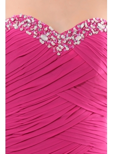 Pretty Pink Mermaid Evening Party Dress