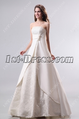 Ivory Strapless Quinceanera Dresses Cheap
