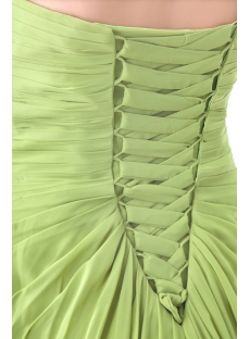 Attractive Green Chiffon Formal Evening Dress 2014