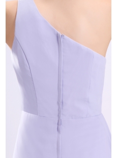 Beautiful Lavender One Shoulder Homecoming Dress