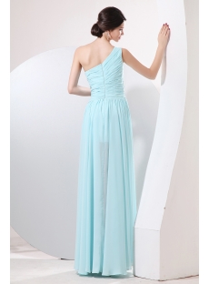 Charming Chiffon Homecoming Dress with One Shoulder