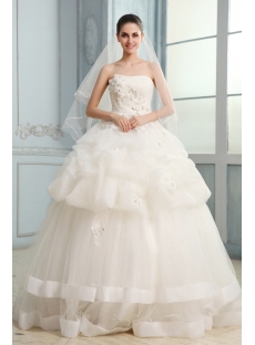 Fantastic Sweetheart Casual Ball Gown Wedding Dress with Corset