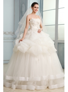 Fantastic Sweetheart Casual Ball Gown Wedding Dress with Corset