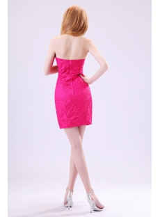Hot Pink Mini Homecoming Dresses 2013 Cheap