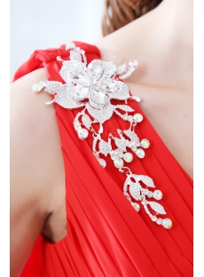 Pretty Red Ankle Length 2012 Prom Dress