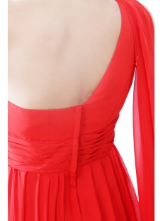 Pretty Red Ankle Length 2012 Prom Dress