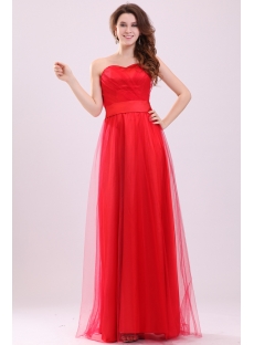 Simple Plain Sweetheart Spring Large Size Evening Dress