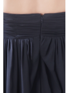 Superior Black Strapless Plus Size Evening Dress 2014