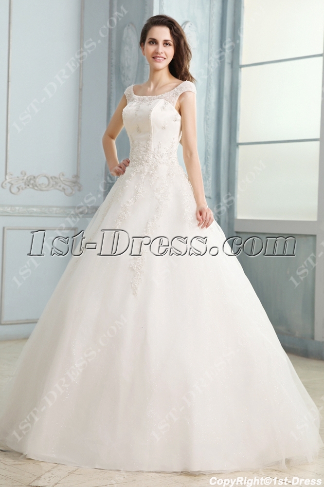 images/201311/big/Scoop-Modest-Wedding-Dress-with-Cap-Sleeves-3328-b-1-1383316437.jpg