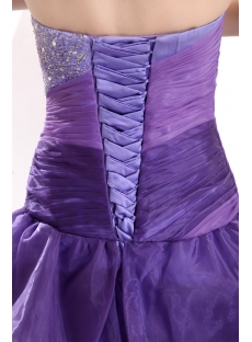 Amazing Purple Colorful Quinceanera Dress with Corset