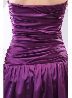 Best Sheath Purple Evening Dresses
