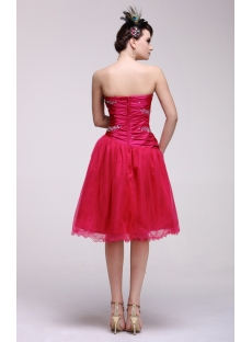 Hot Pink Sweet Cocktail Dresses for Juniors