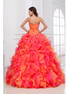Luxury and Colorful Princess Quinceanera Dress 2014