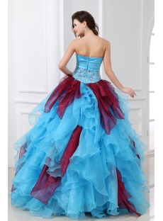 Popular Multi-Colored Puffy Quinceanera Dresses