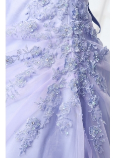 Popular Strapless Lavender 15 Quinceanera Gown