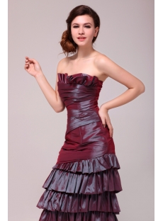 Pretty Sheath Tea Length Party Dress for Mother of Groom