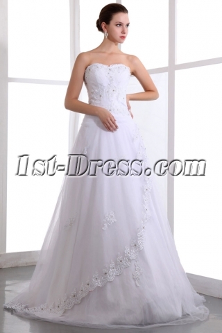Classical White Cheap Quinceanera Dresses with Corset