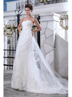 Amazing Sweetheart Long Lace Bridal Gowns 2014