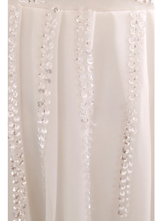 Elegant Ivory Chiffon Short Homecoming Dresses with Straps