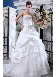 Elegant Taffeta Couture Bridal Gowns Sydney