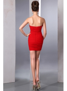 Exquisite Red Mini Short Party Cocktail Dress
