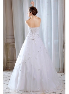 Floor Length Fairytale Ball Gown Wedding Dresses
