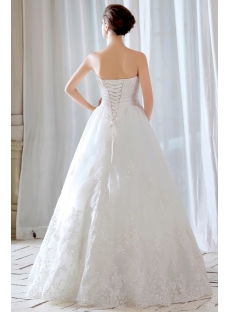 Floor Length Long Destination Wedding Dresses 2013