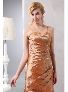 Modest Champagne Long Sheath Mother of Groom with Short Sleeves Jacket for Petite
