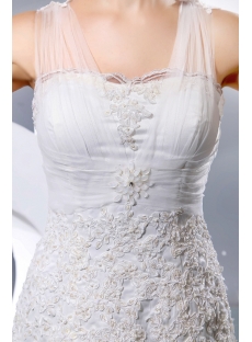 Modest Exquisite Mermaid Lace Bridal Gowns
