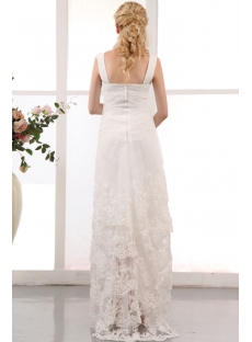Special Straps Empire Maternity Bridal Gowns for Spring