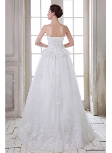 Traditional Sweetheart Gothic Ball Gown Wedding Dress