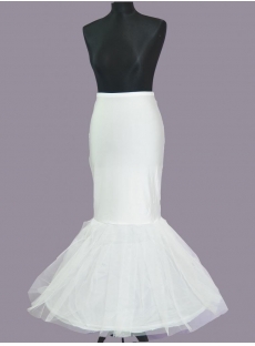 Fishtail Wedding Gown Petticoat