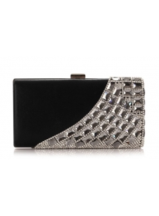 Luxurious Jeweled Peacock Evening Clutch
