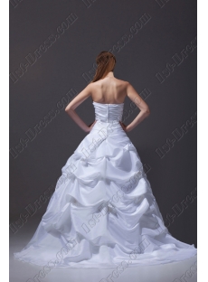 Best Strapless Taffeta 2015 Wedding Dress