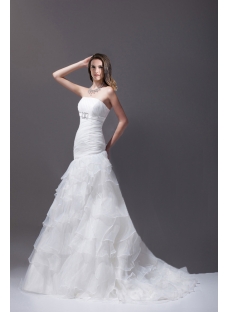 Romantic Mermaid 2015 Bridal Gown