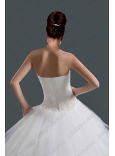Beautiful Strapless Ball Gown Wedding Dresses 2015