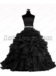 Pretty Black 2016 Wedding Dresses