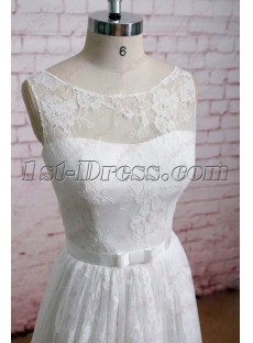 2016 Cheap Vintage Lace Wedding Dress