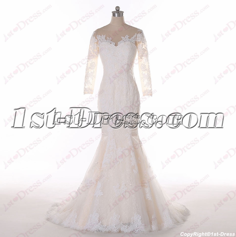 images/201602/big/Princess-3-4-Long-Sleeves-Lace-Wedding-Dress-4591-b-1-1456229353.jpg